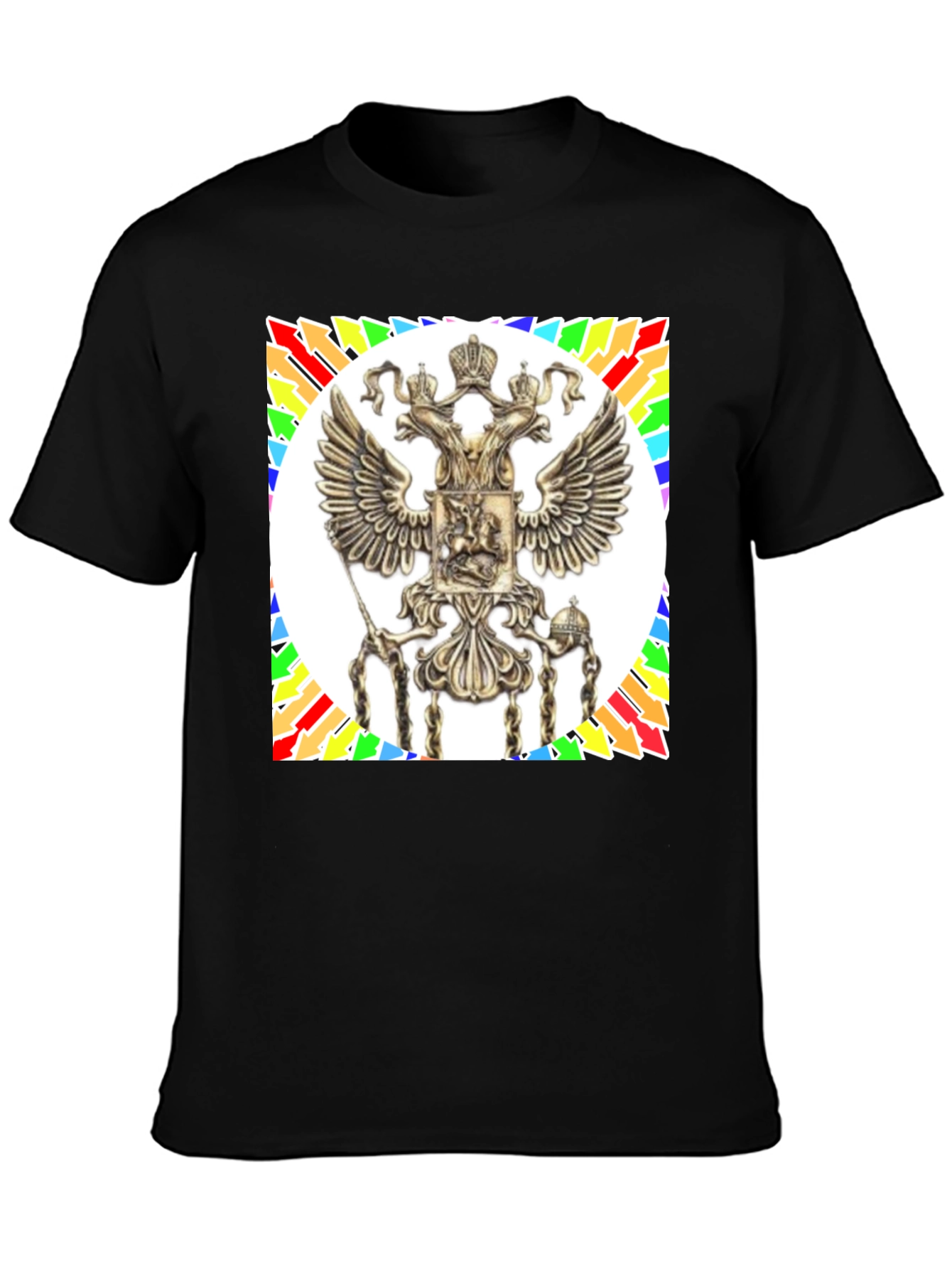 Emblem Graphic Print Tee - Stylish Casual Wear