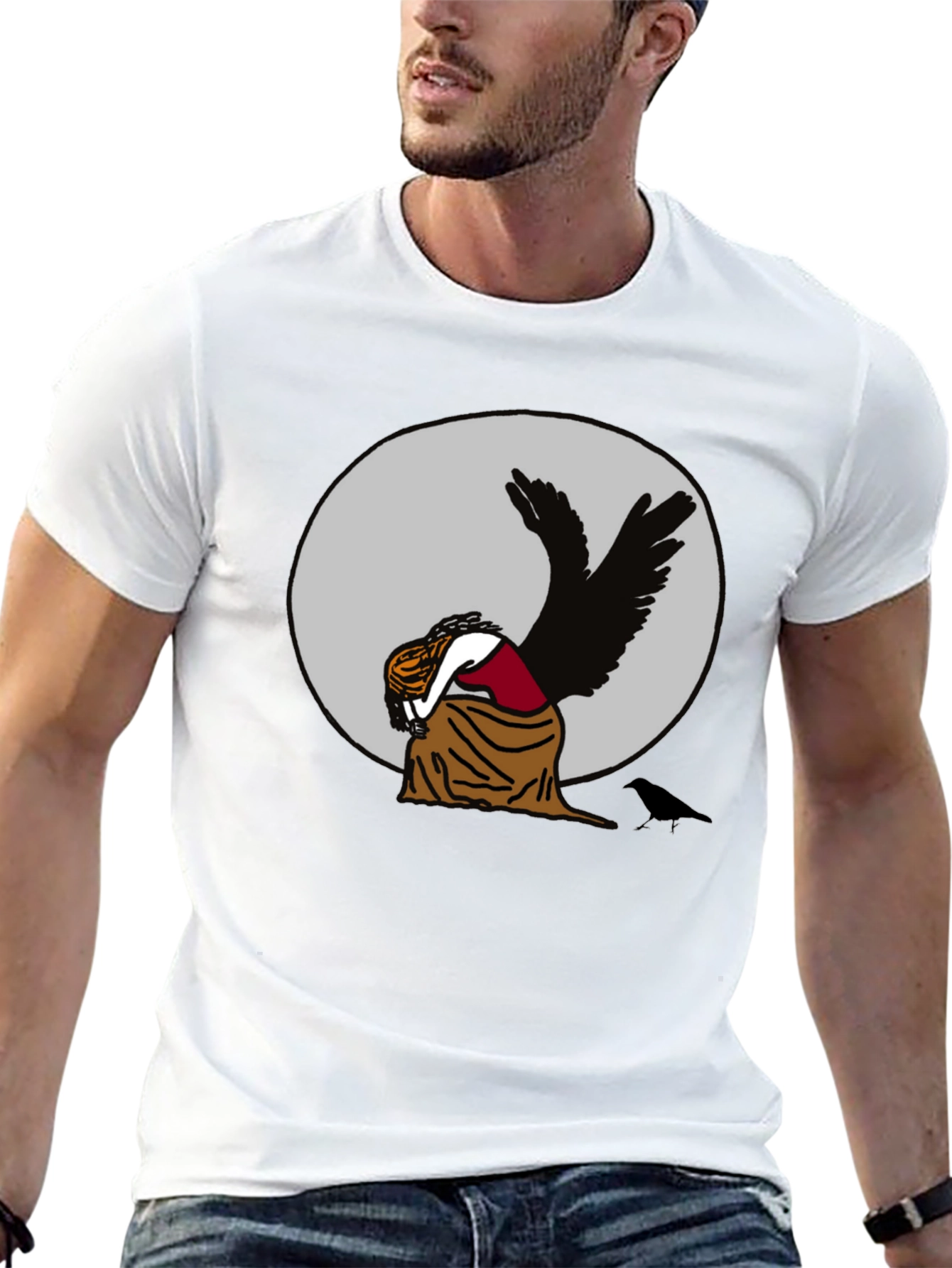 Ravens Embrace T-Shirt - Unique Graphic Tee