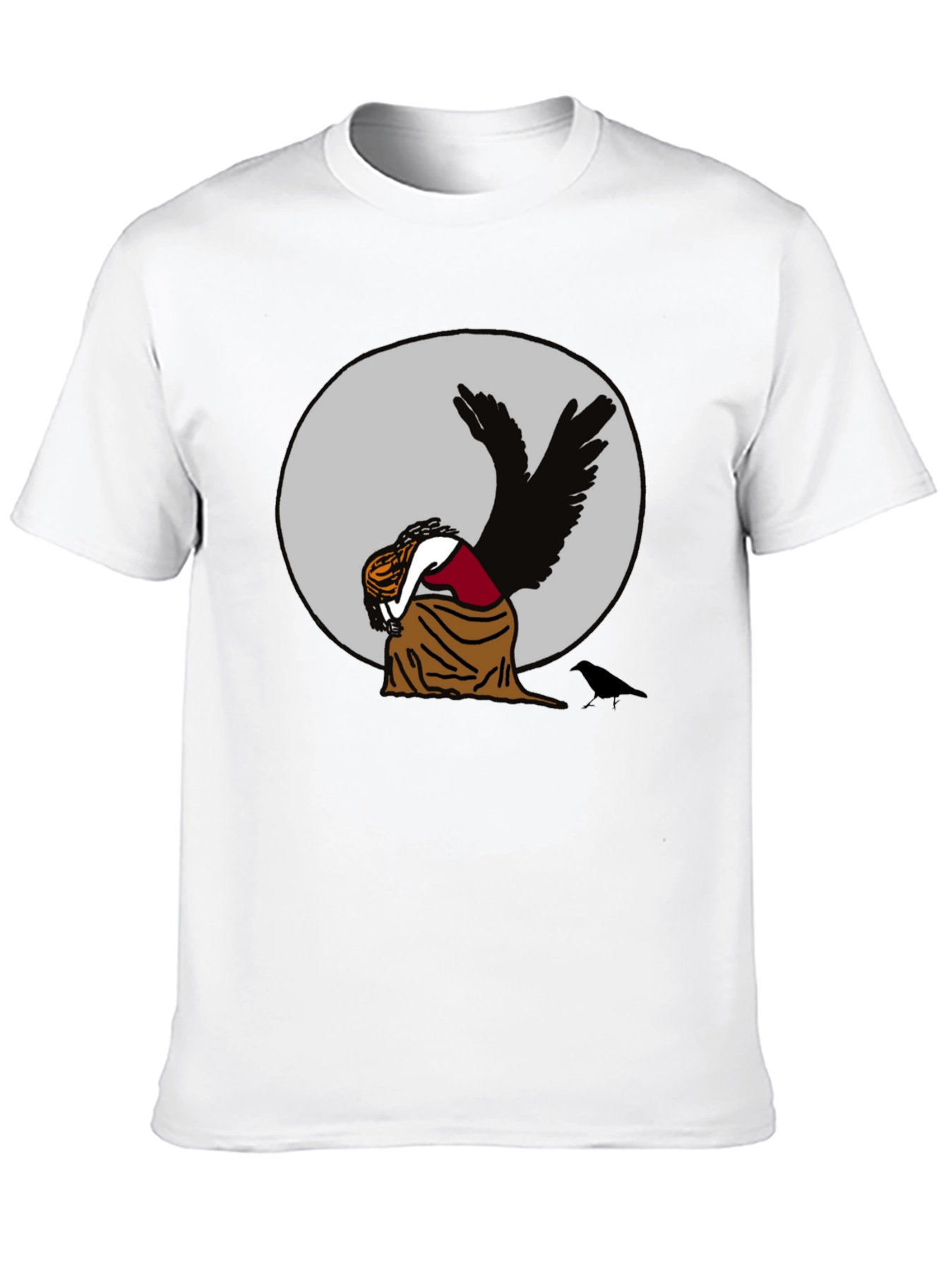 Ravens Embrace T-Shirt - Unique Graphic Tee