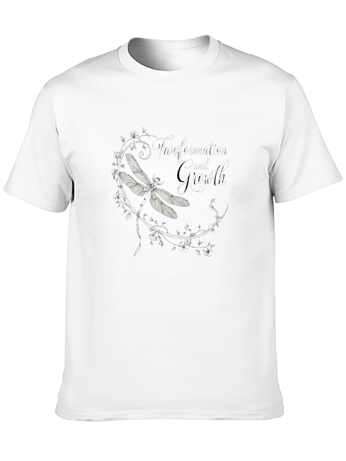 Dragonfly Transformation Growth T-Shirt