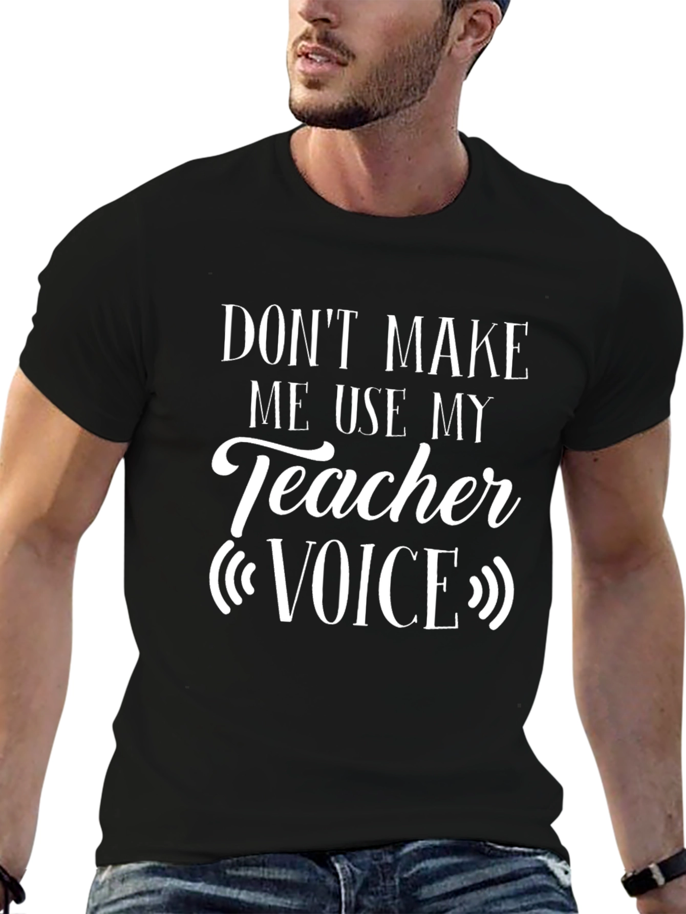 Teacher Voice T-Shirt - Funny School Apparel