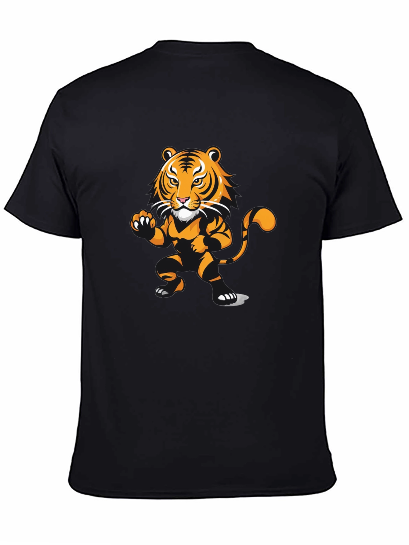 Tiger Graphic Tee - Stylish Animal Print T-Shirt