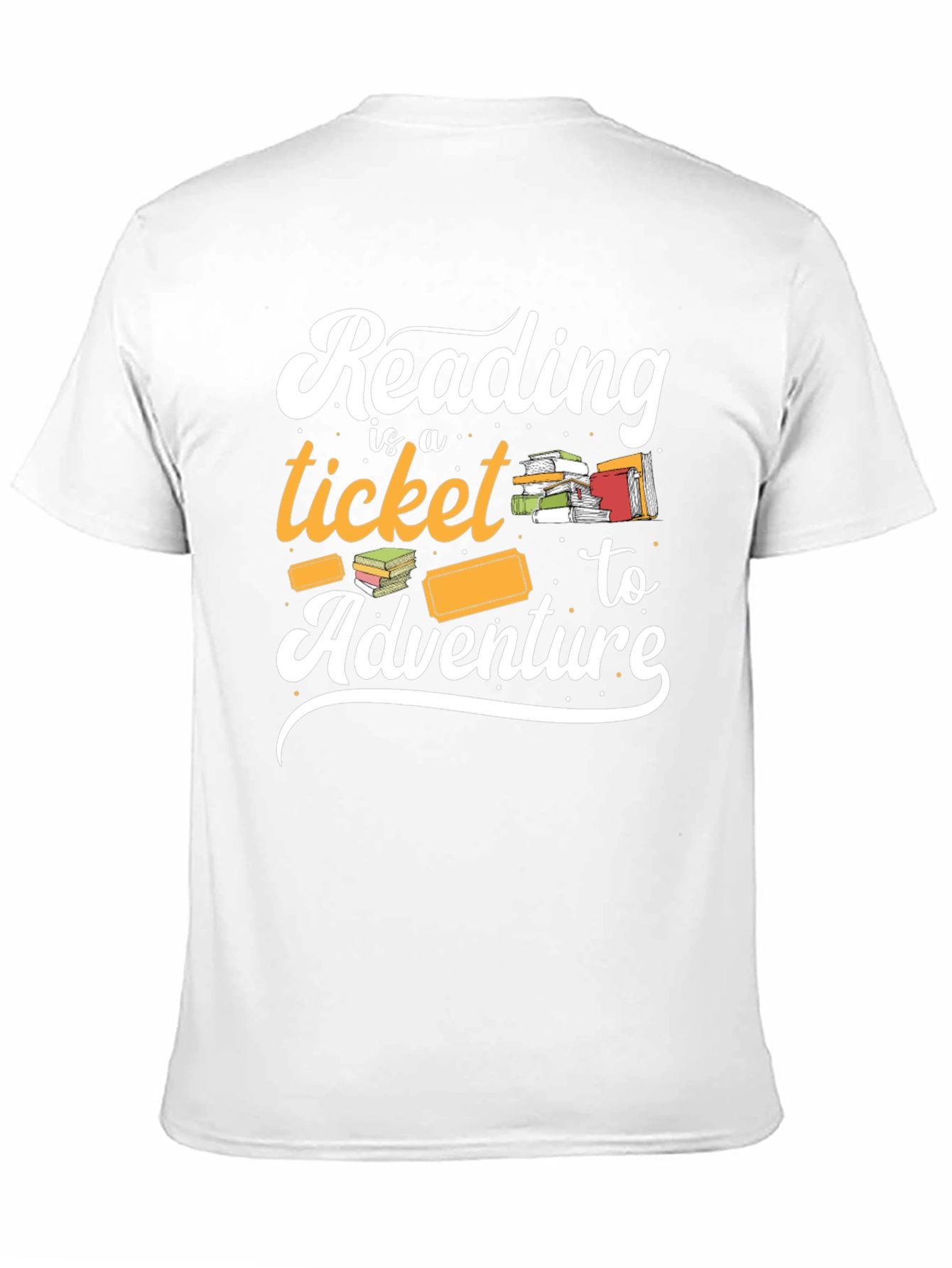 Reading is a Ticket to Adventure Graphic Tee