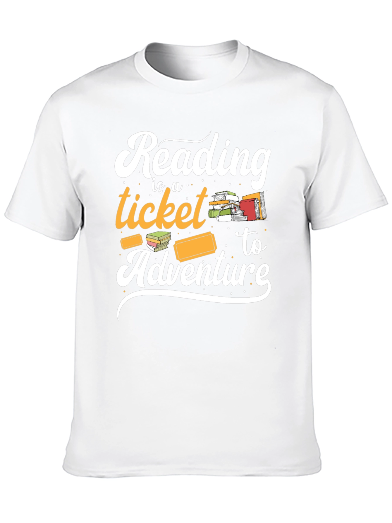Reading is a Ticket to Adventure Graphic Tee