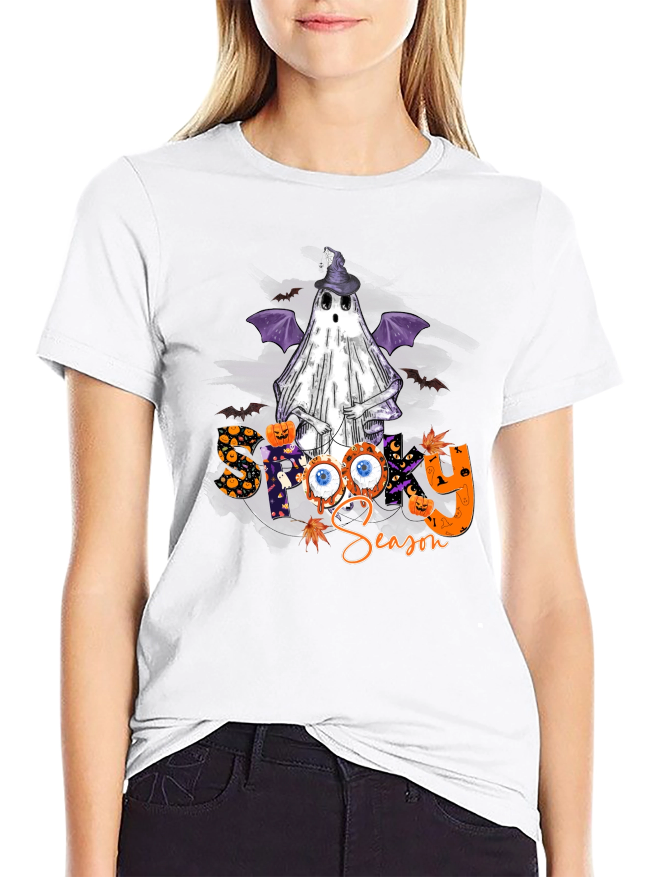 Spooky Season Ghost T-Shirt