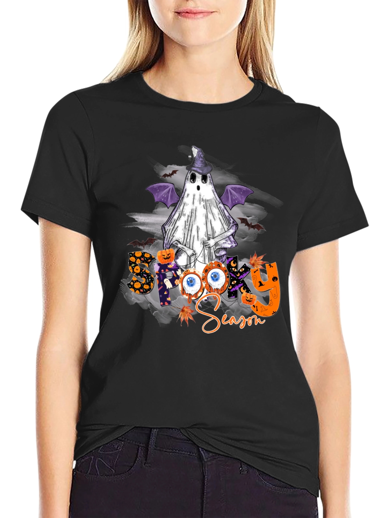 Spooky Season Ghost T-Shirt