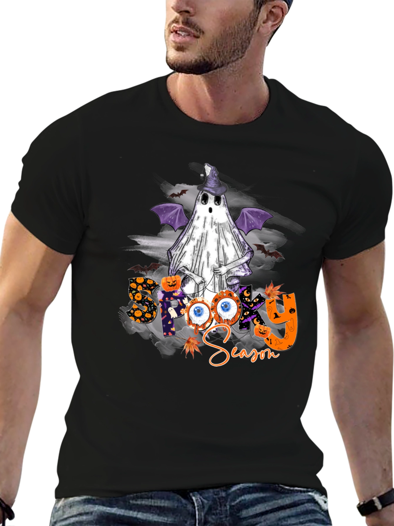 Spooky Season Ghost T-Shirt