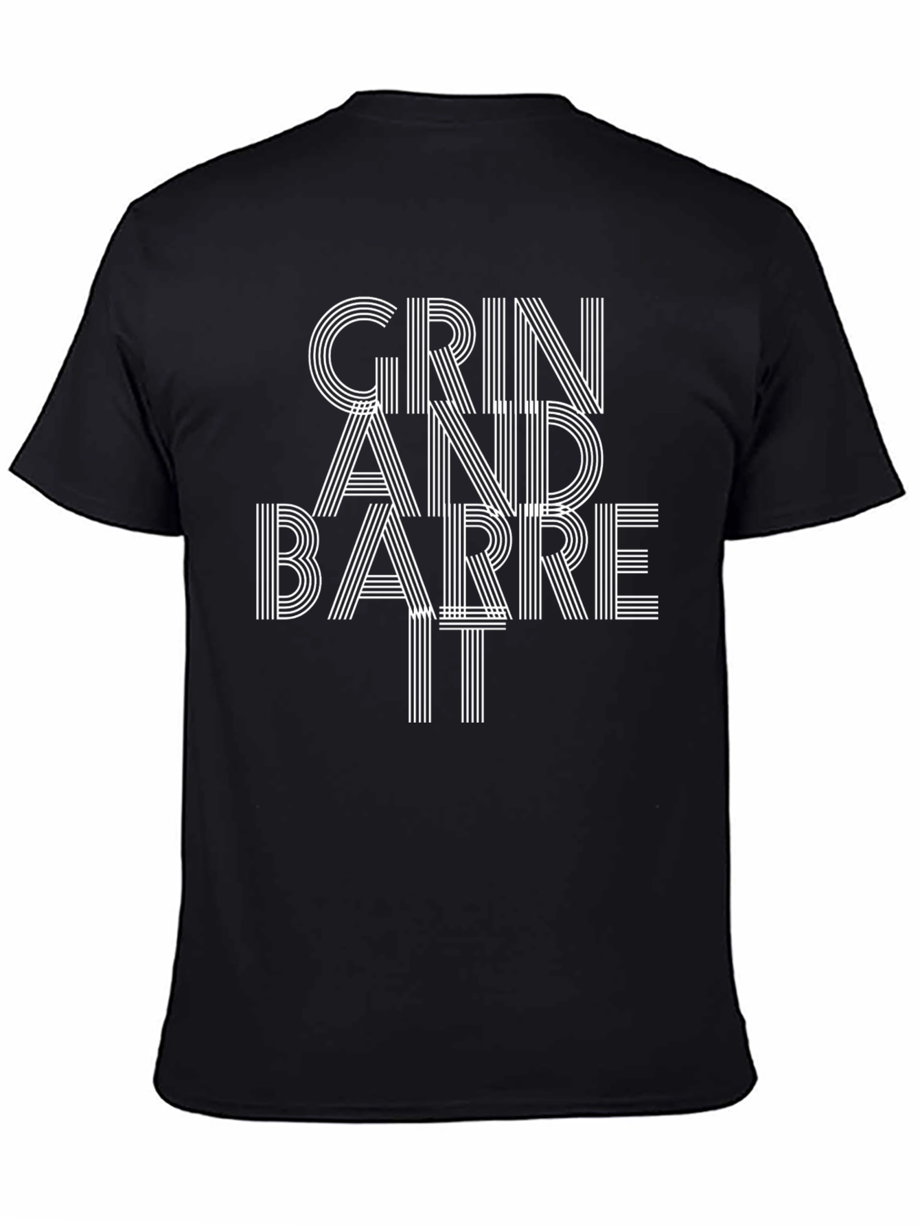 Grin and Barre It Black T-Shirt
