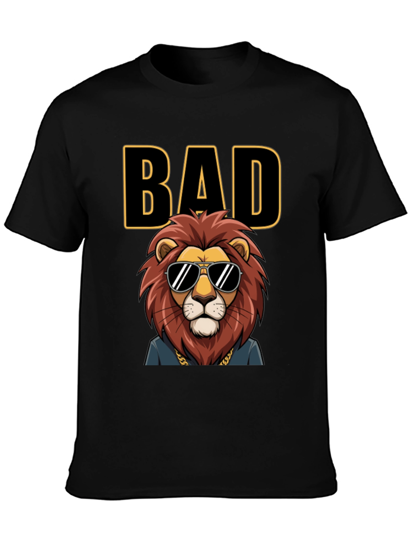 Bad Lion Graphic Tee - Cool & Stylish