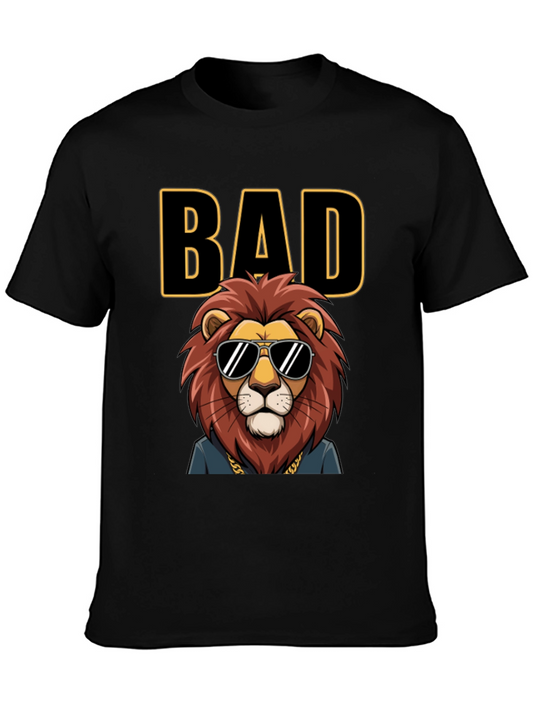Bad Lion Graphic Tee - Cool & Stylish