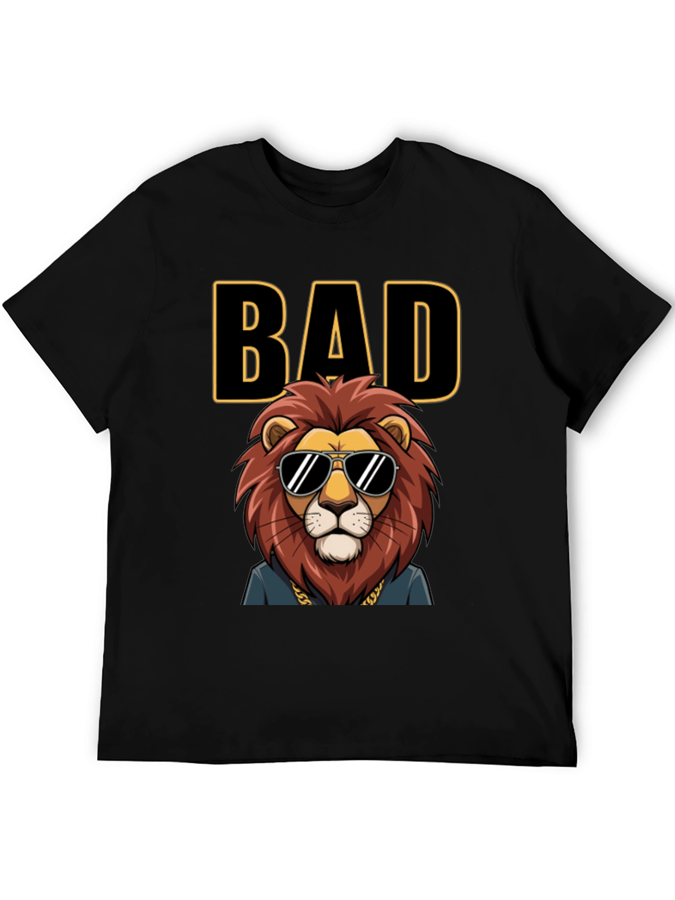 Bad Lion Graphic Tee - Cool & Stylish