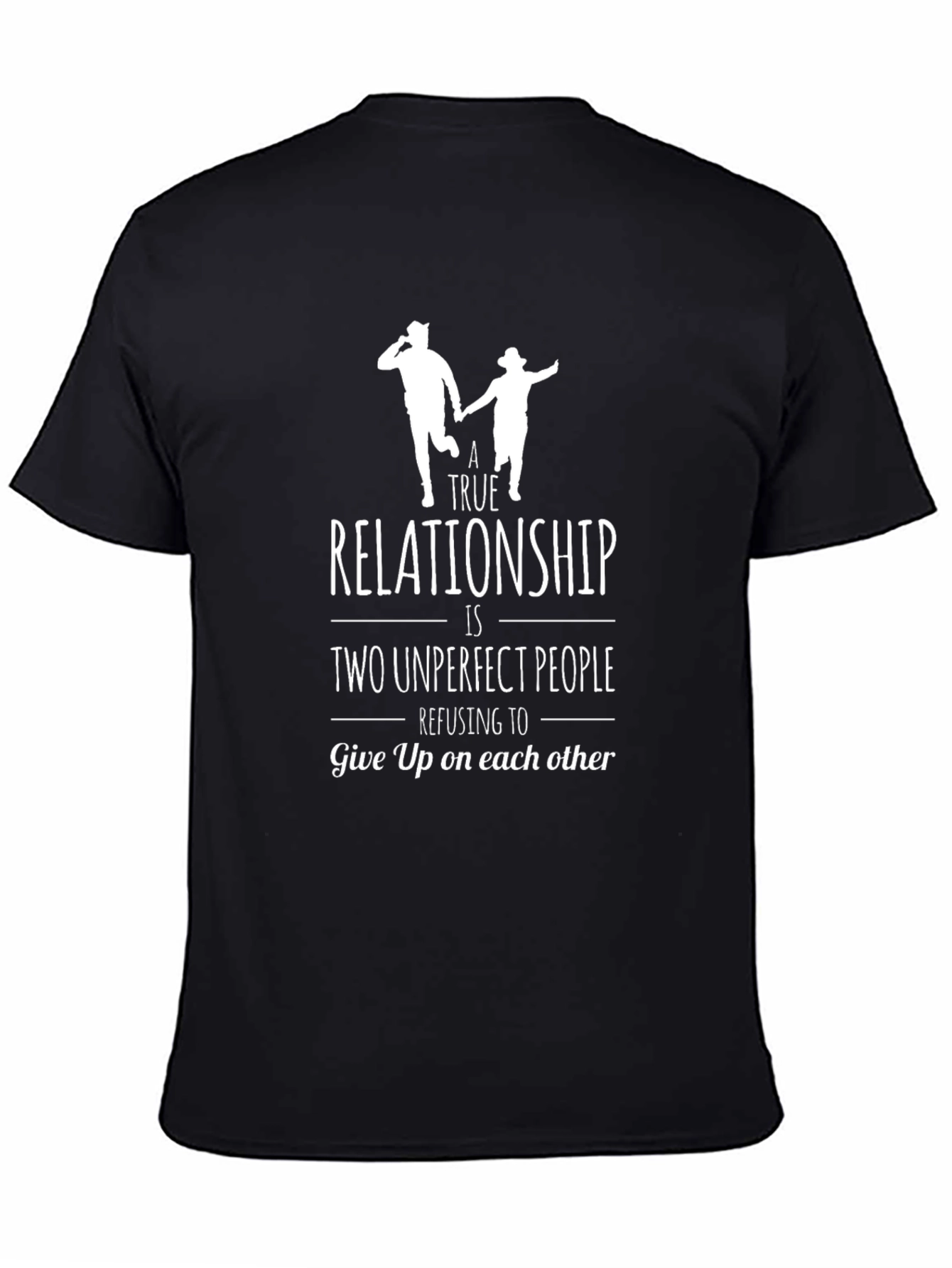 True Relationship Graphic Tee - Unisex Black T-Shirt