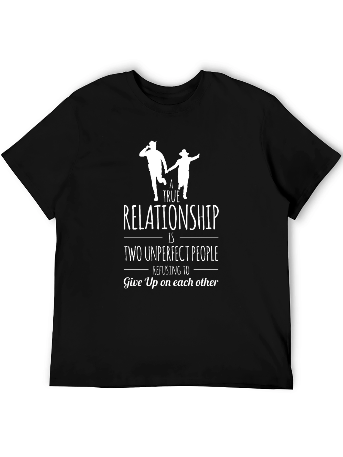 True Relationship Graphic Tee - Unisex Black T-Shirt