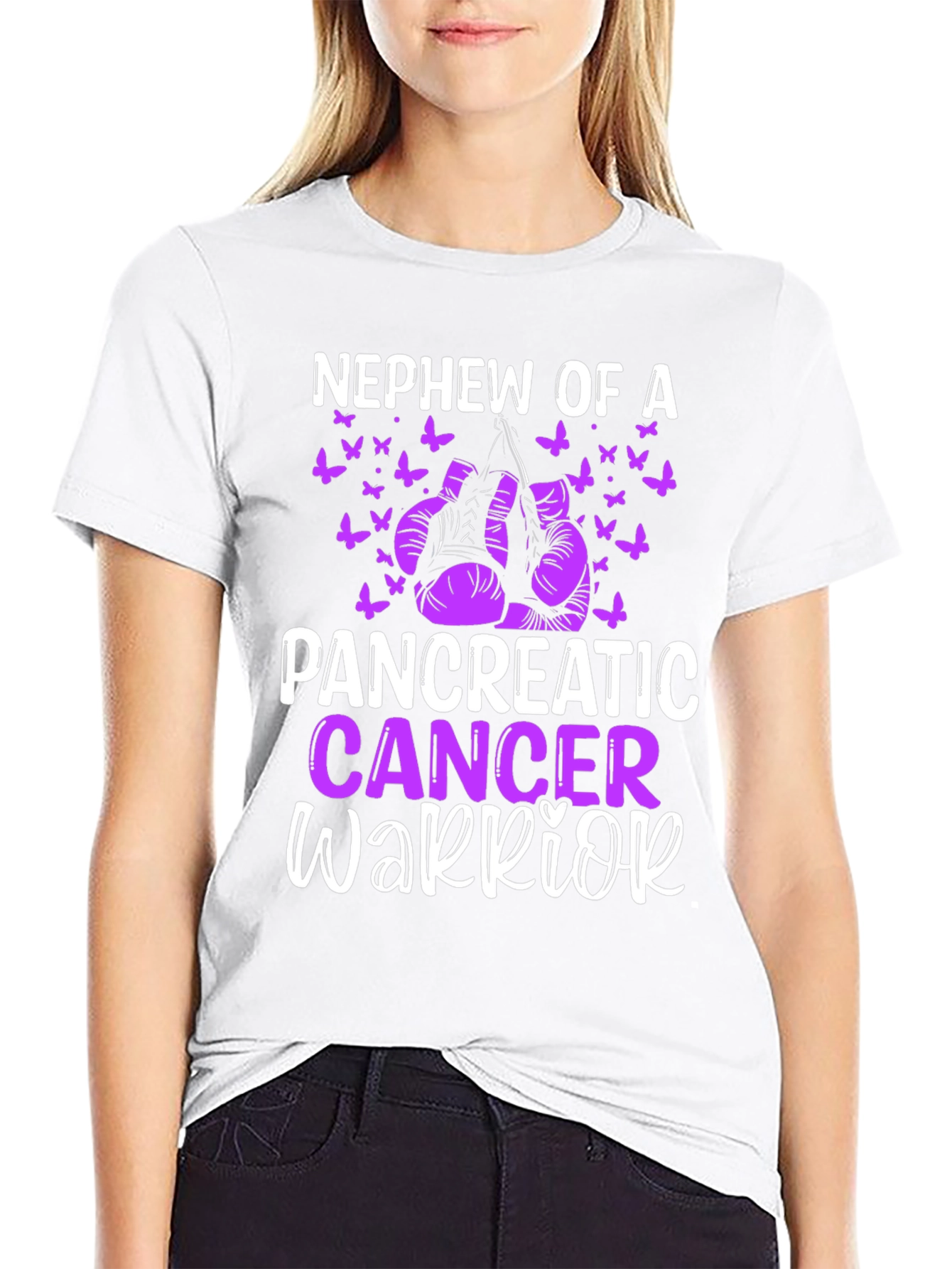 Pancreatic Cancer Warrior Supporter T-Shirt