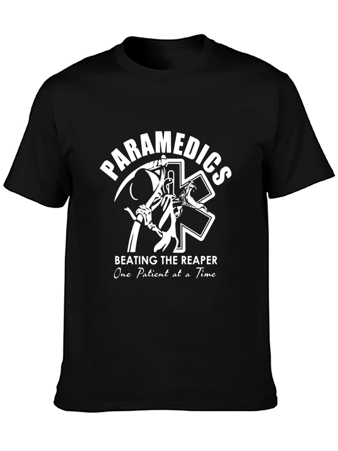 Paramedics Beating The Reaper Graphic T-Shirt