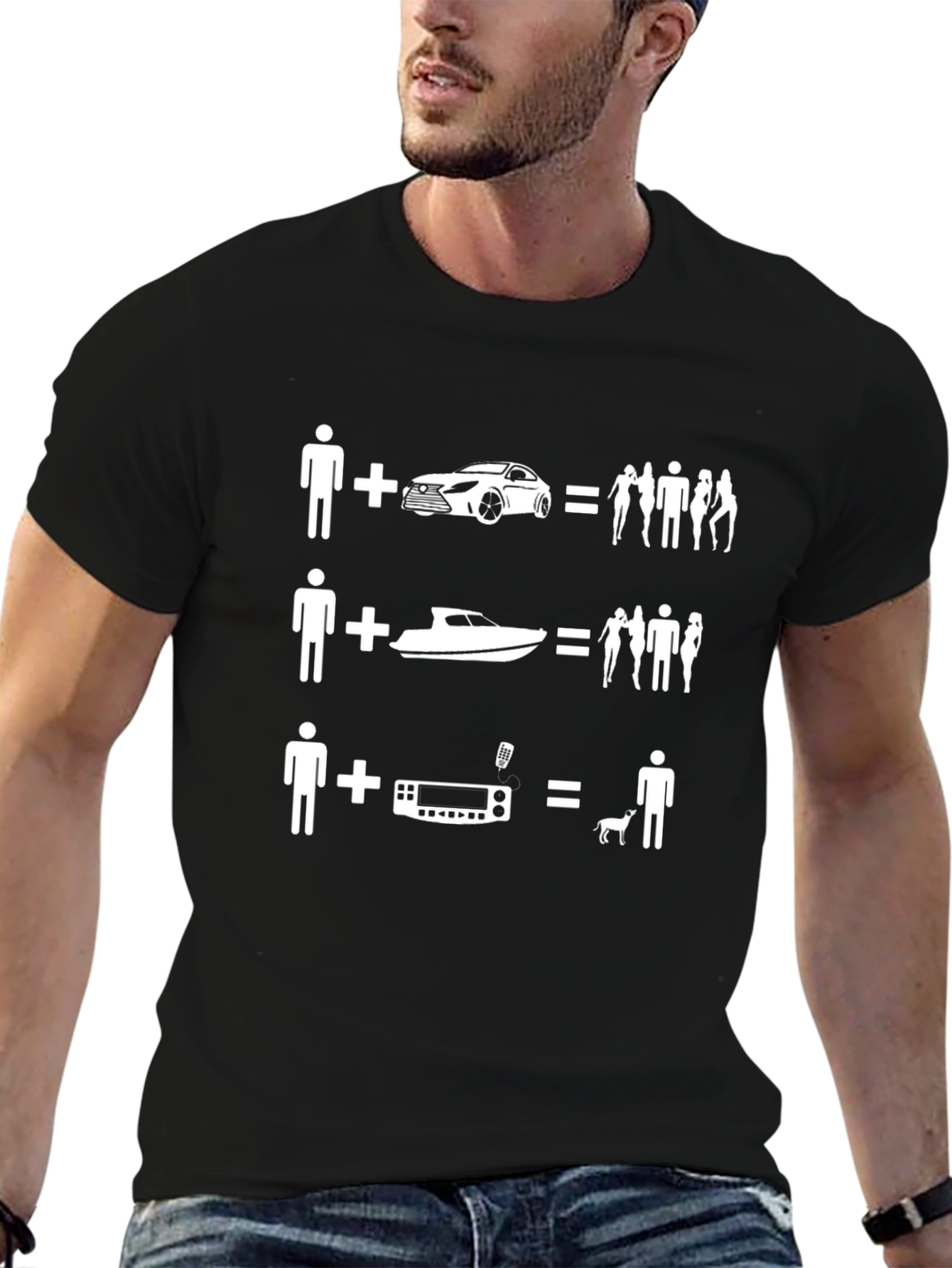 Car Boat Ham Radio T-Shirt Humor