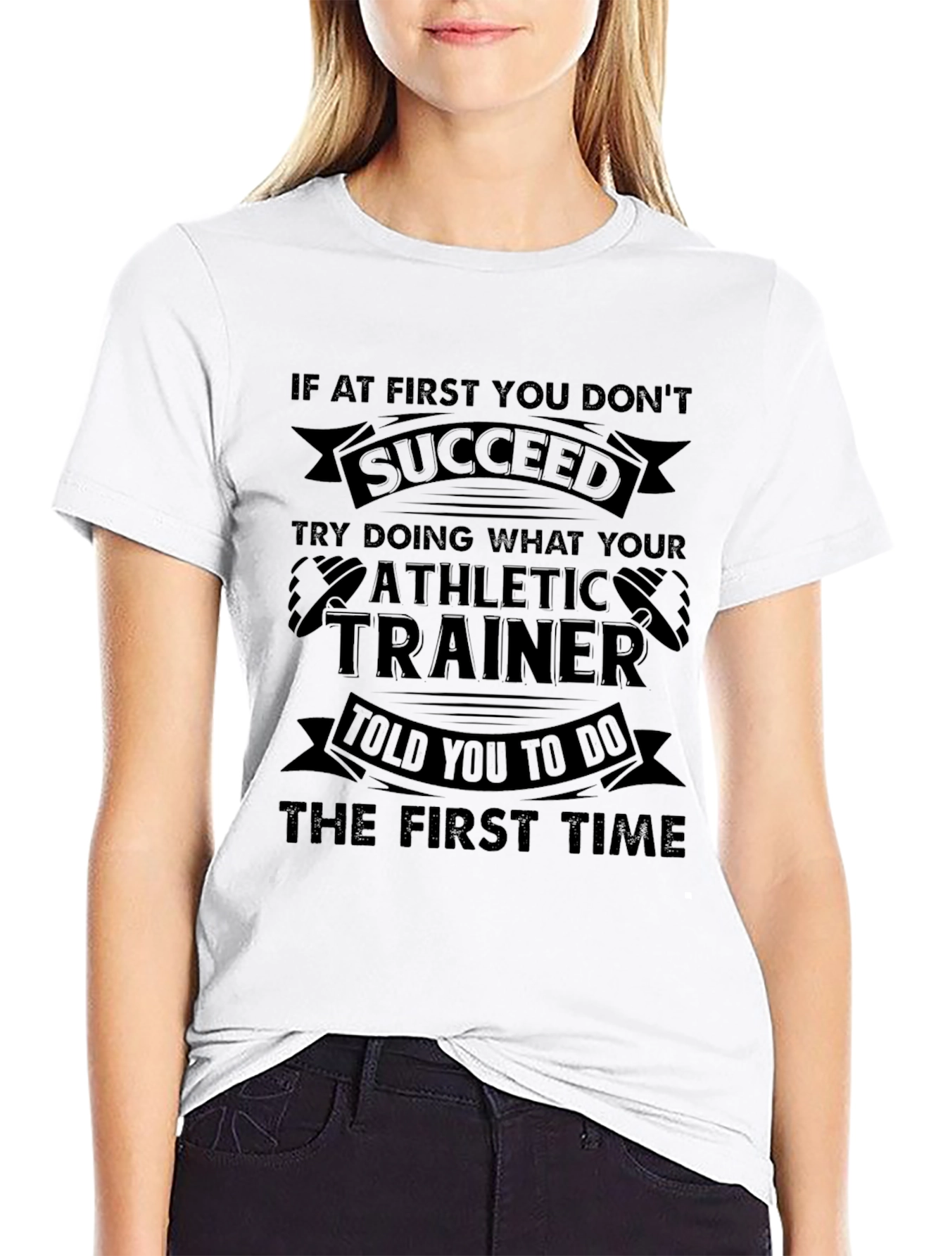 Athletic Trainer Gym T-Shirt - Motivational Workout Tee