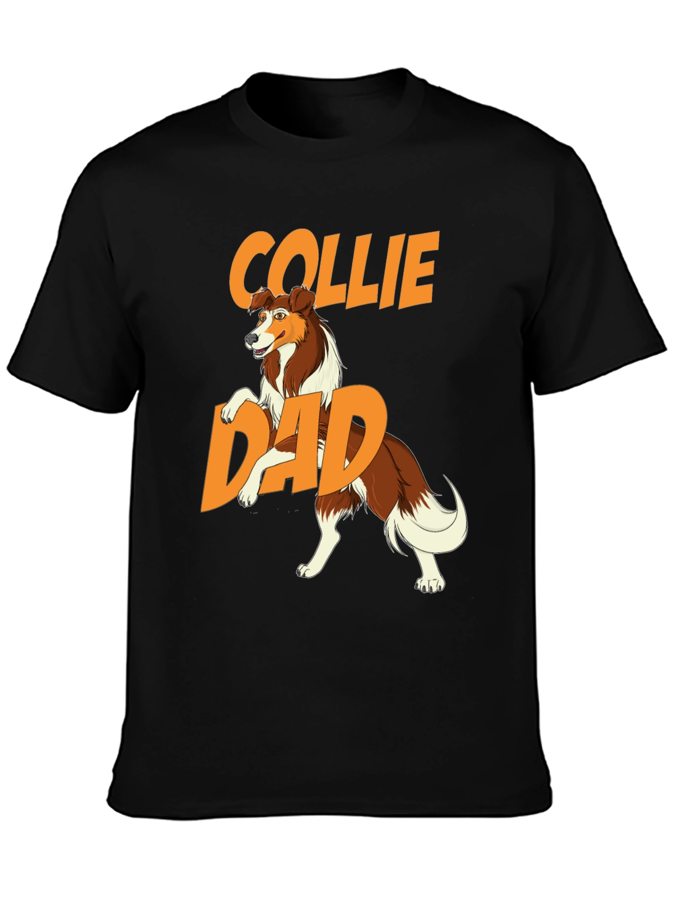 Collie Dad T-Shirt - Dog Lover Gift