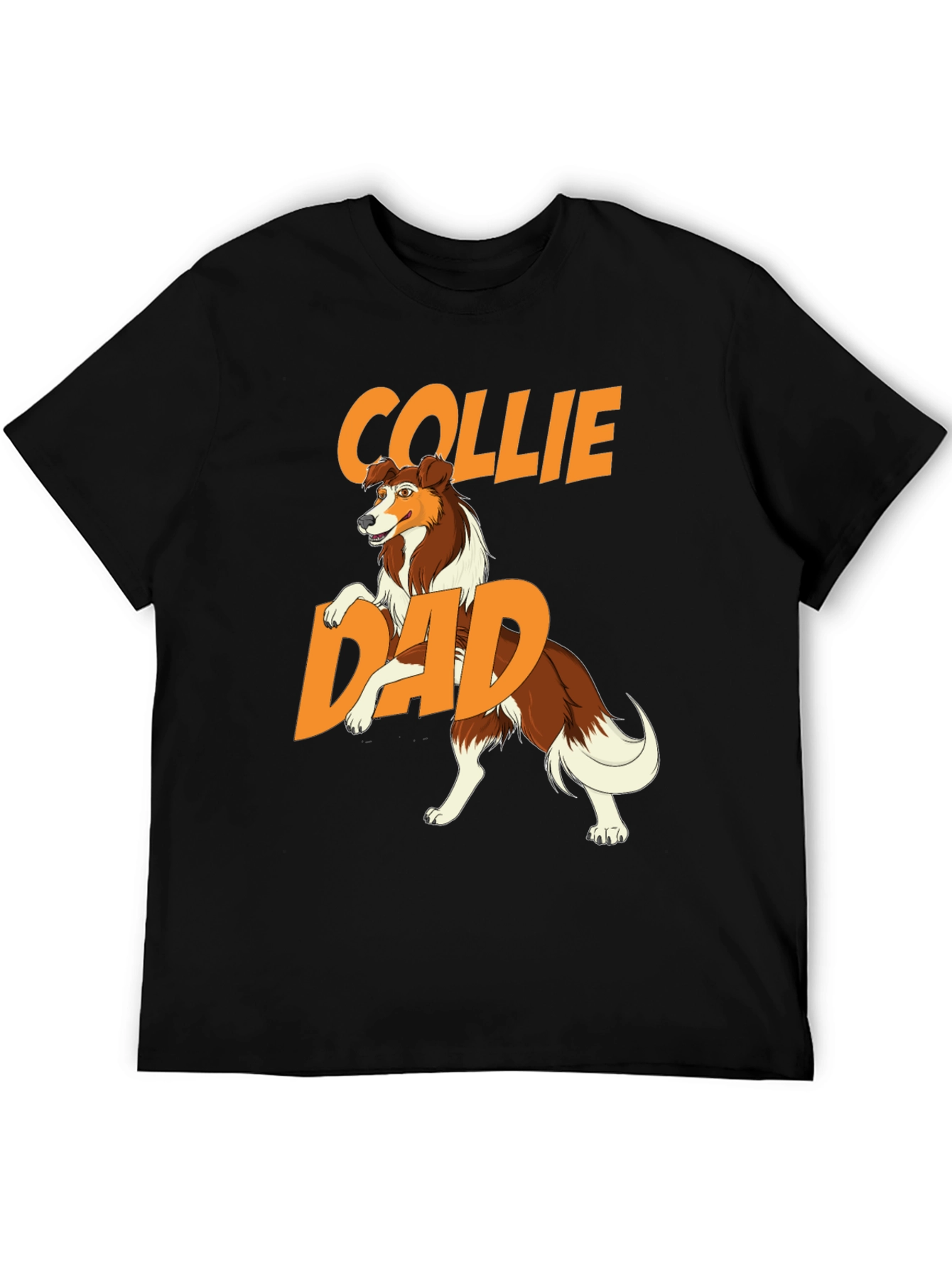 Collie Dad T-Shirt - Dog Lover Gift