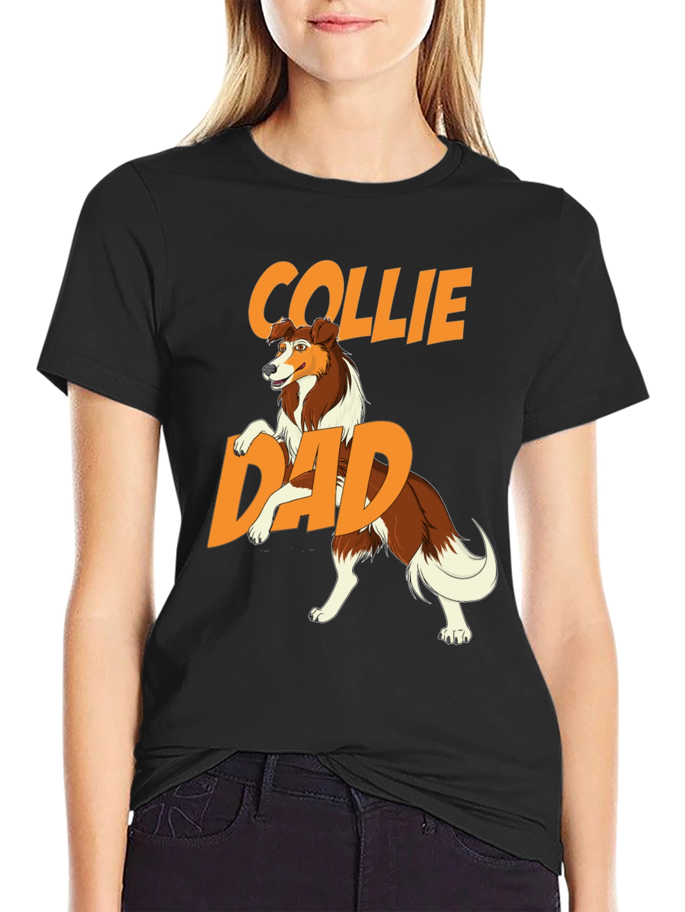 Collie Dad T-Shirt - Dog Lover Gift