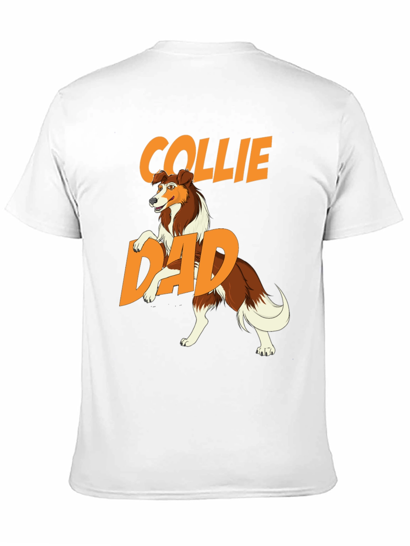 Collie Dad T-Shirt - Dog Lover Gift