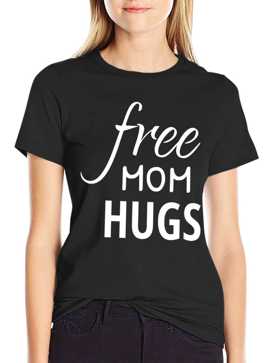 Free Mom Hugs T-Shirt Comfortable Cotton Blend Fun Design