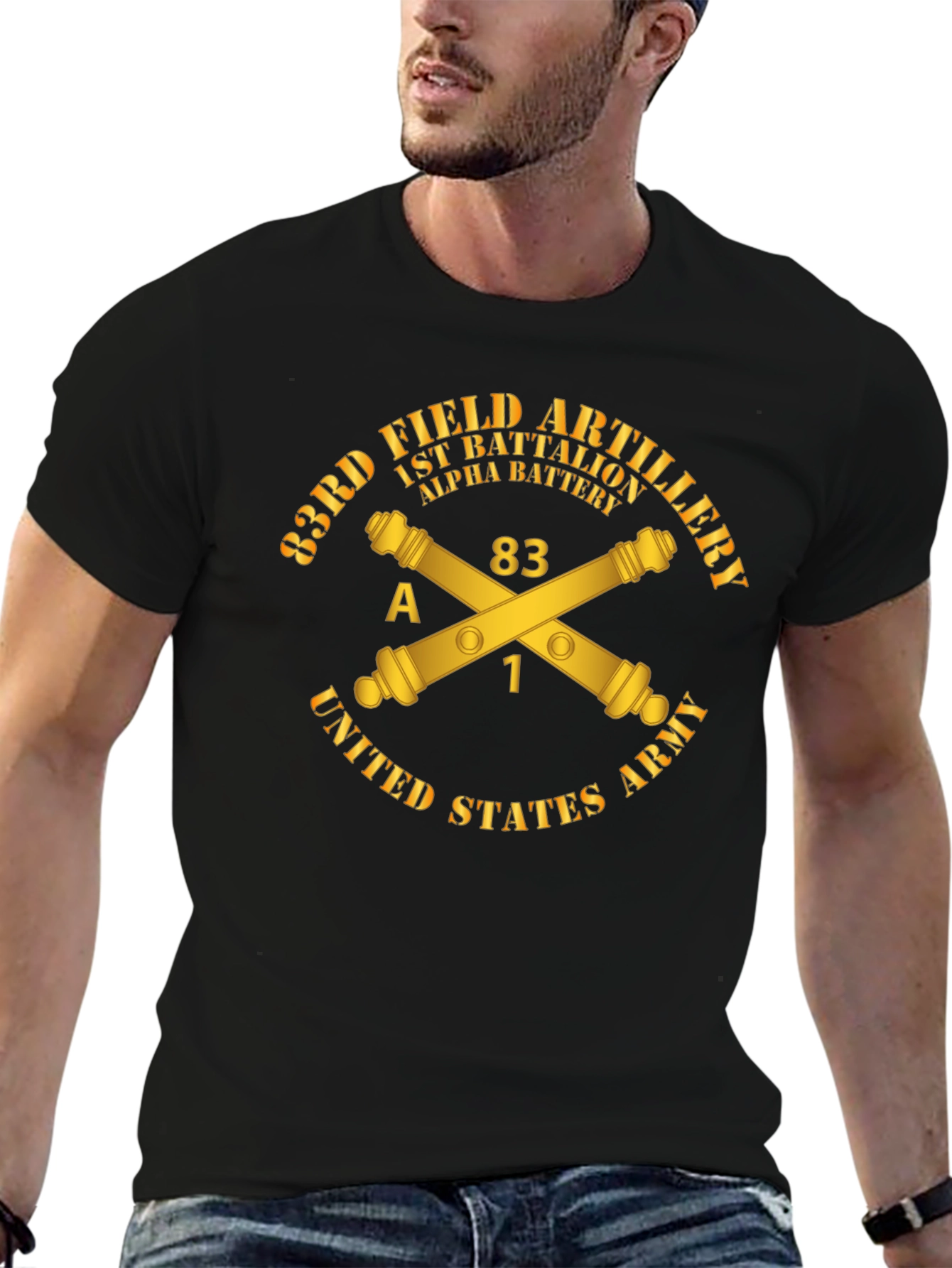 83rd Field Artillery T-Shirt Army Pride