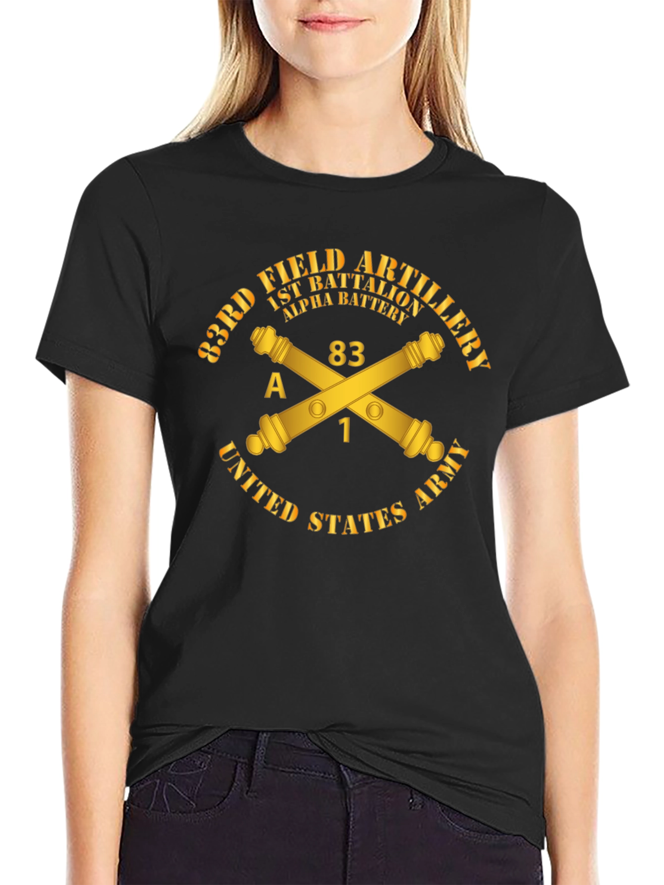 83rd Field Artillery T-Shirt Army Pride