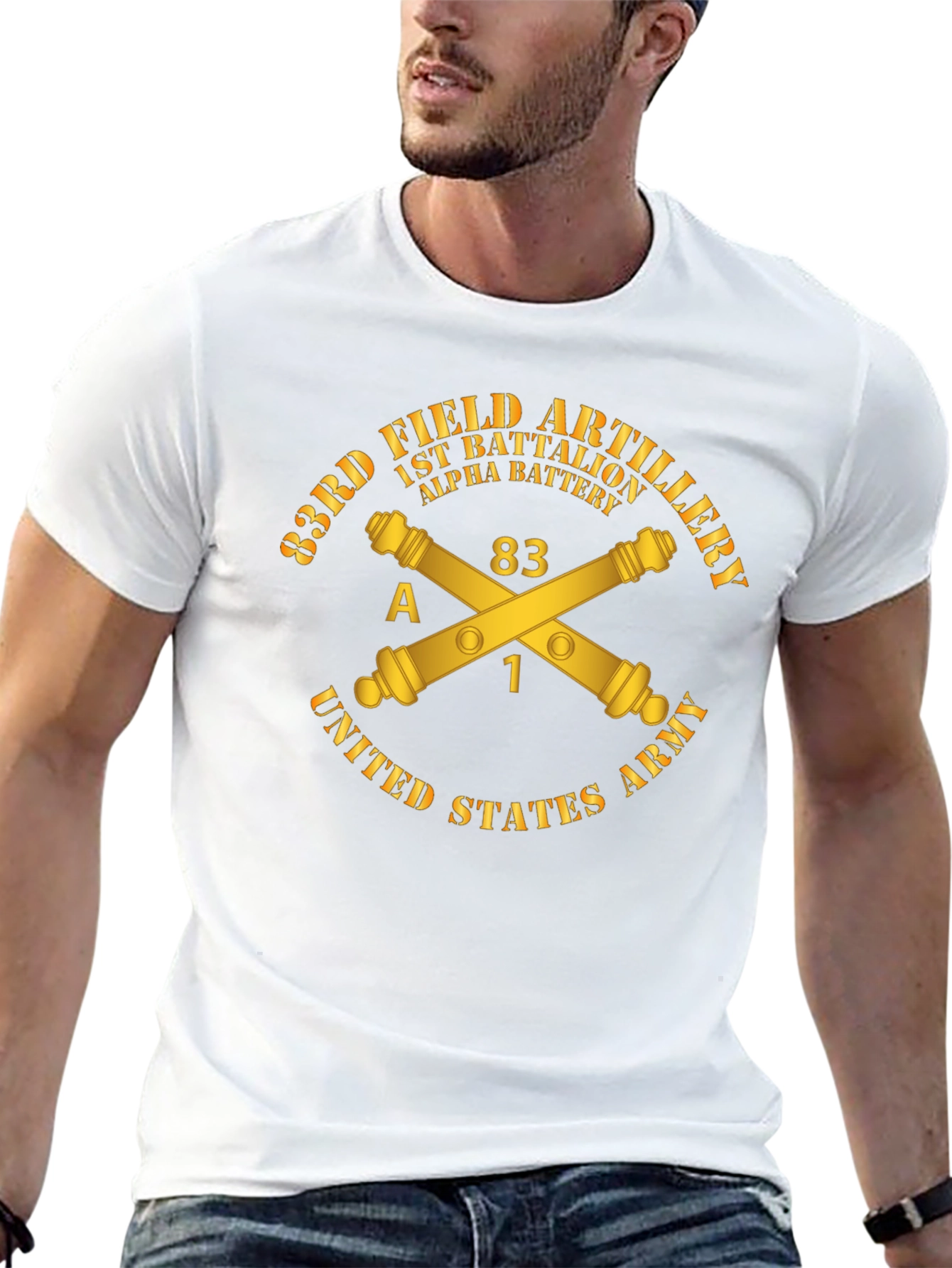 83rd Field Artillery T-Shirt Army Pride