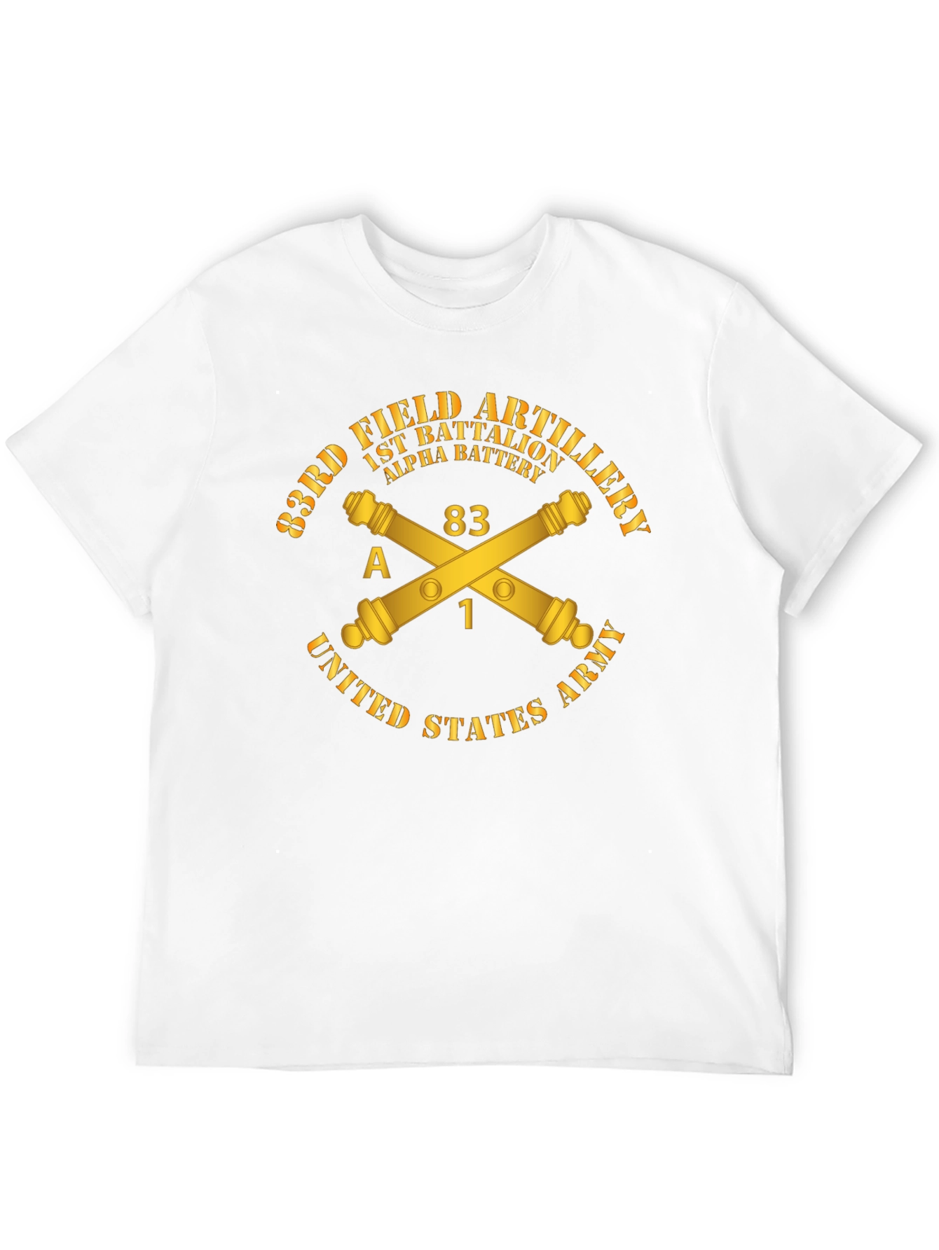 83rd Field Artillery T-Shirt Army Pride