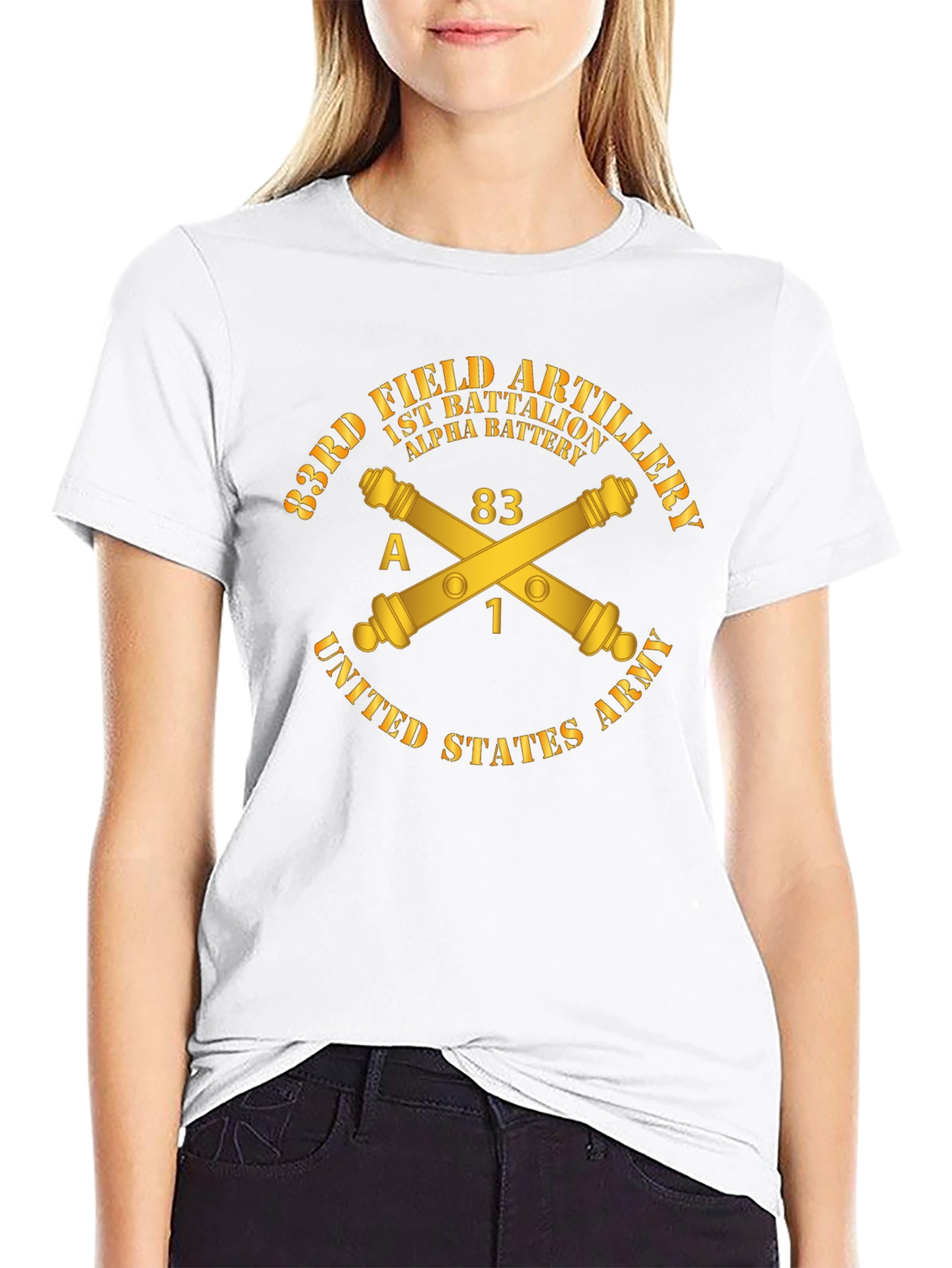 83rd Field Artillery T-Shirt Army Pride