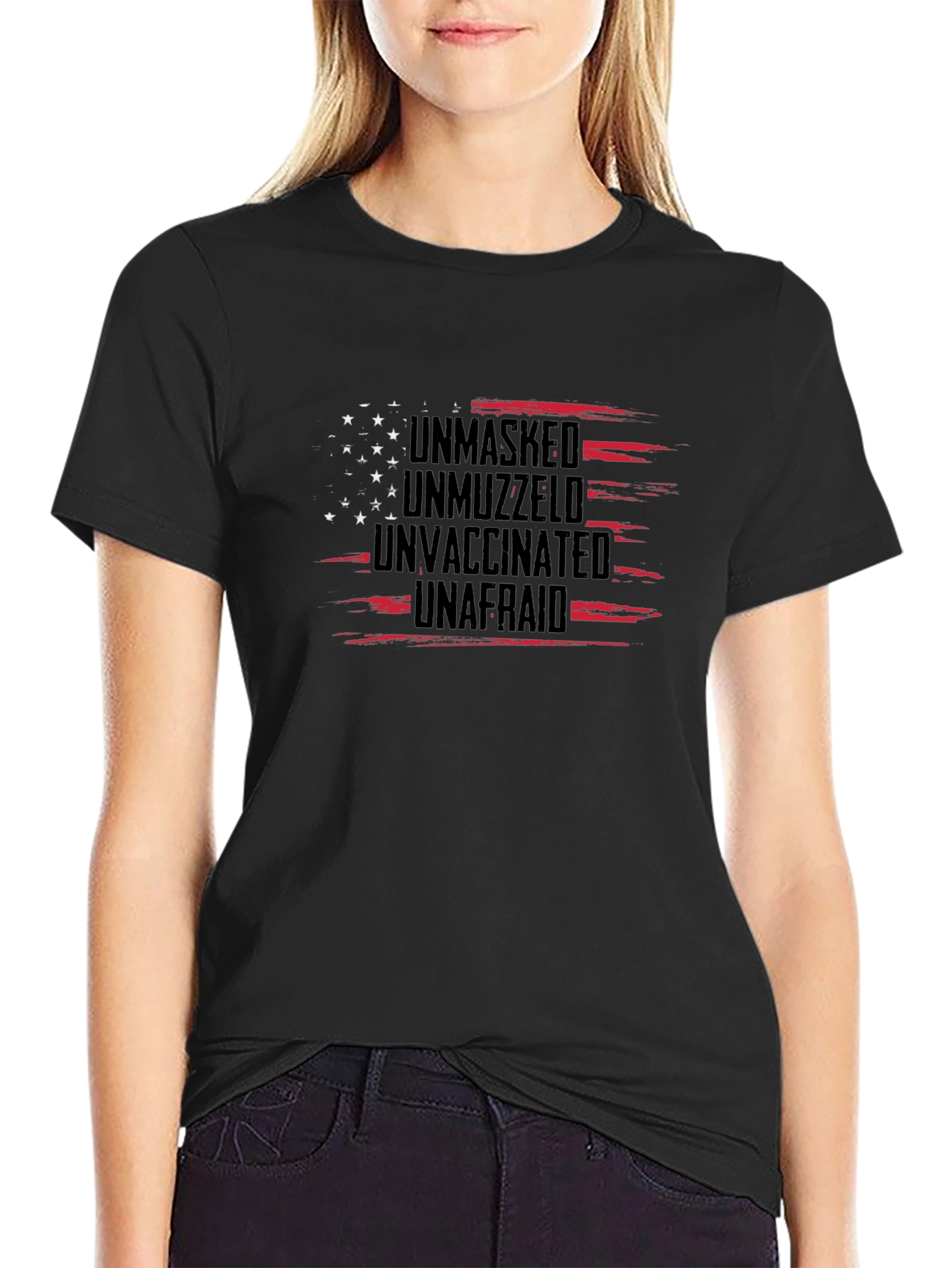 Unmasked Unmuzzled Graphic Tee
