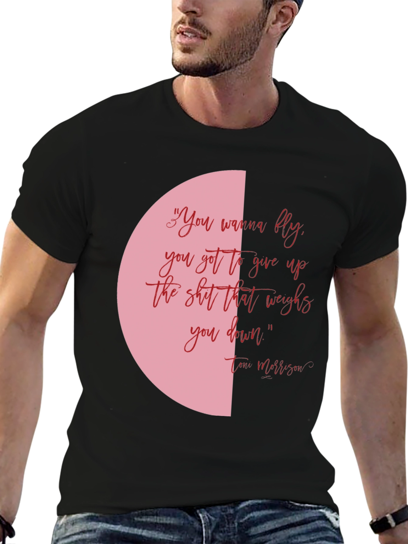 Inspirational Tee: You Wanna Fly Quote