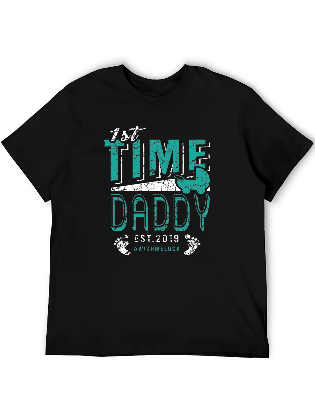 1st Time Daddy Est. 2019 Graphic Tee