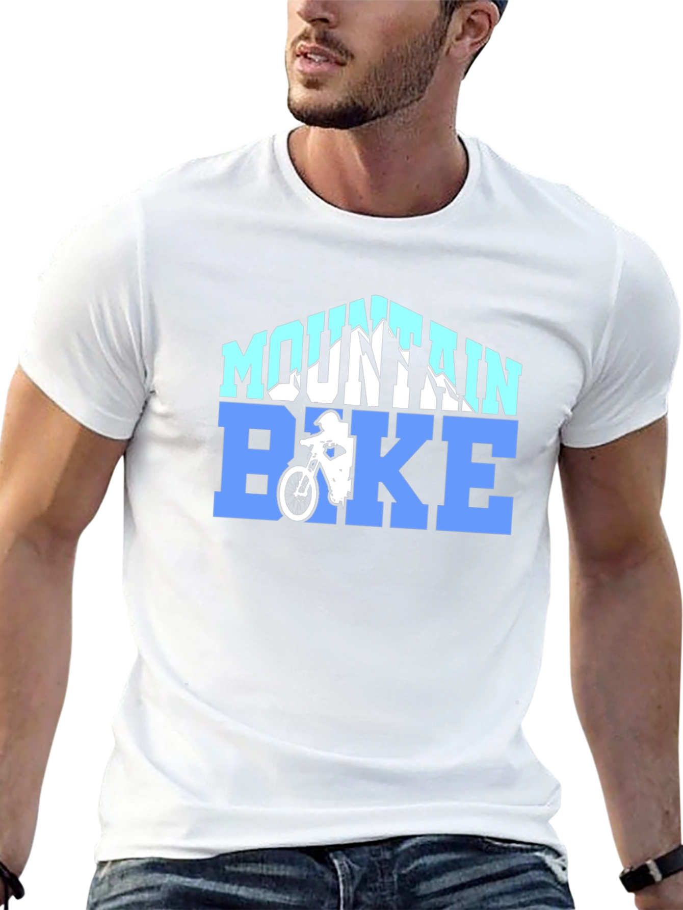 Mountain Bike Graphic T-Shirt