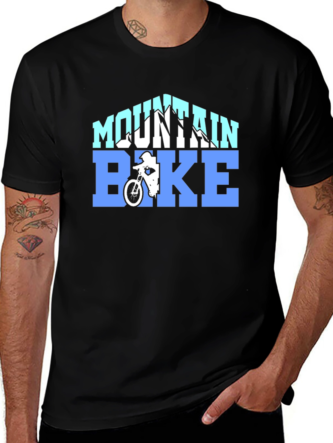 Mountain Bike Graphic T-Shirt