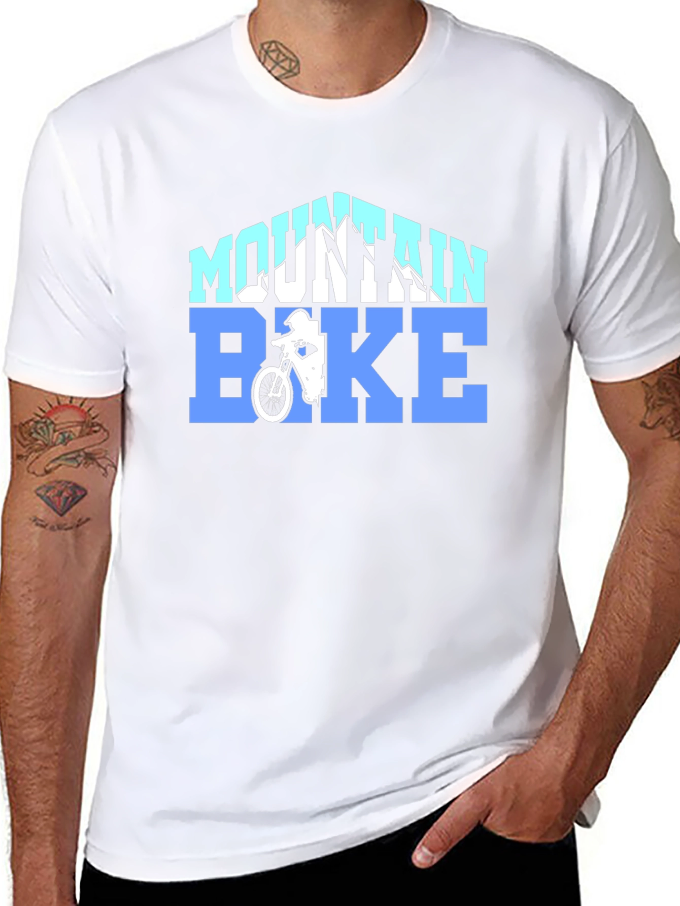 Mountain Bike Graphic T-Shirt