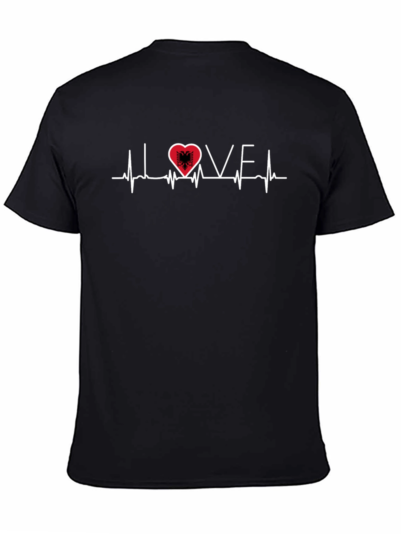 Albania Heartbeat Love T-Shirt