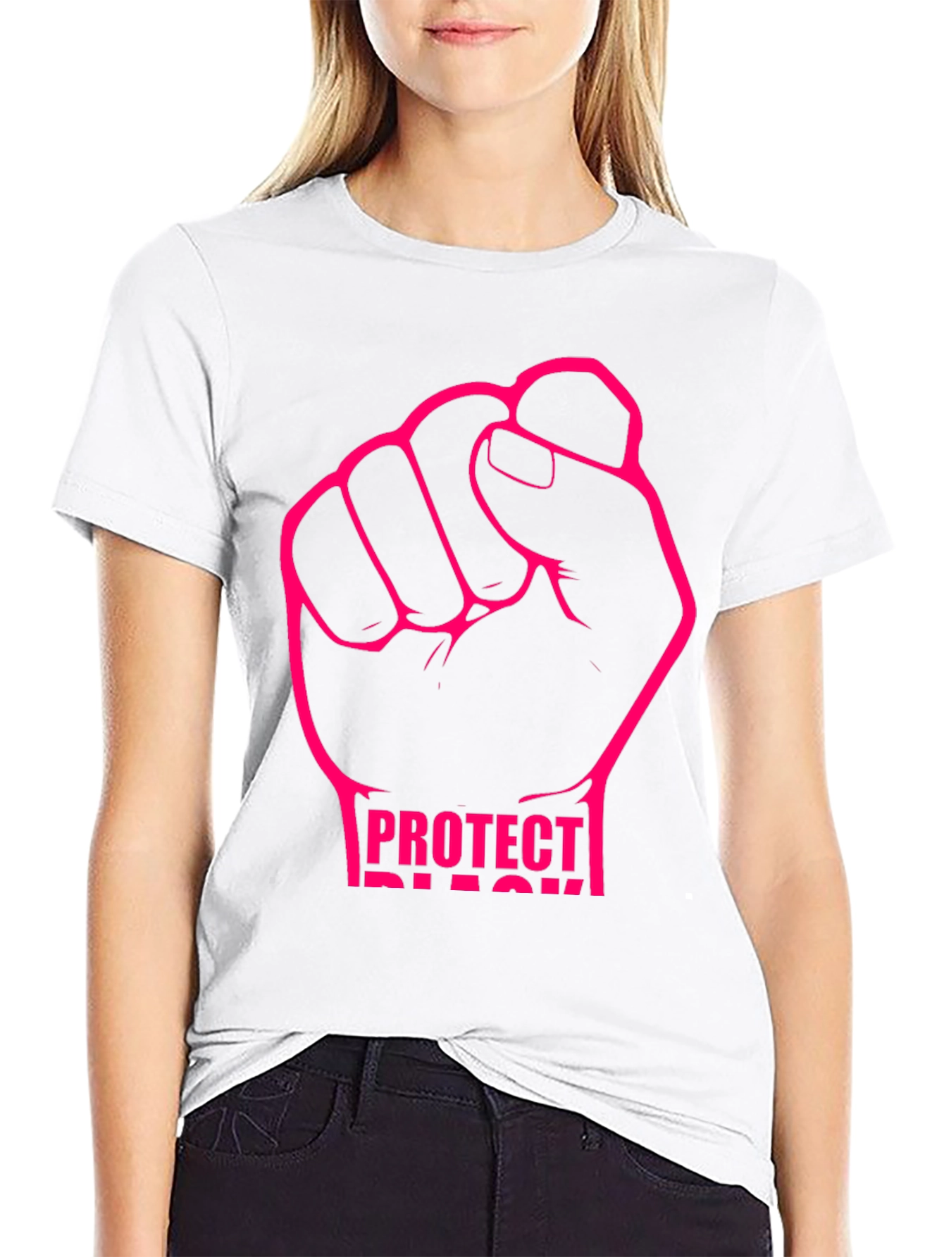 Protect Black Lives T-Shirt - Fist Design