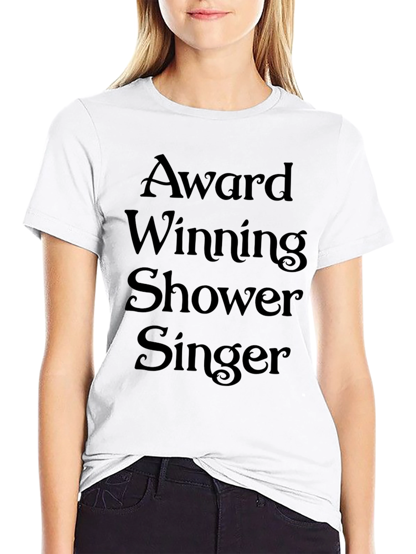 Award Winning Shower Singer Graphic T-Shirt