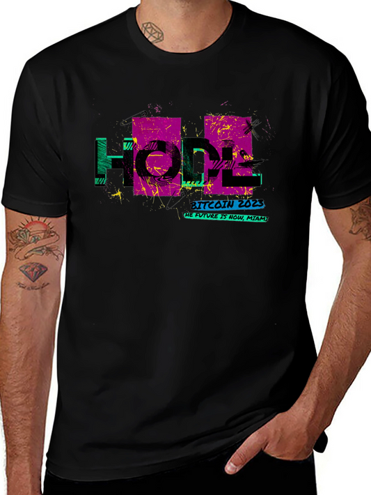 Bitcoin 2023 Miami HODL Graphic T-Shirt