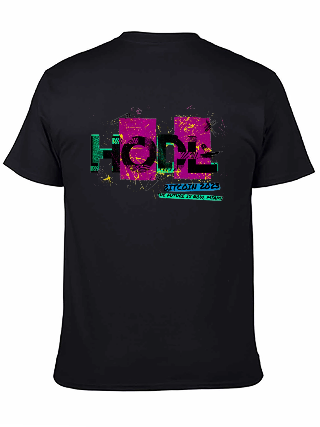 Bitcoin 2023 Miami HODL Graphic T-Shirt