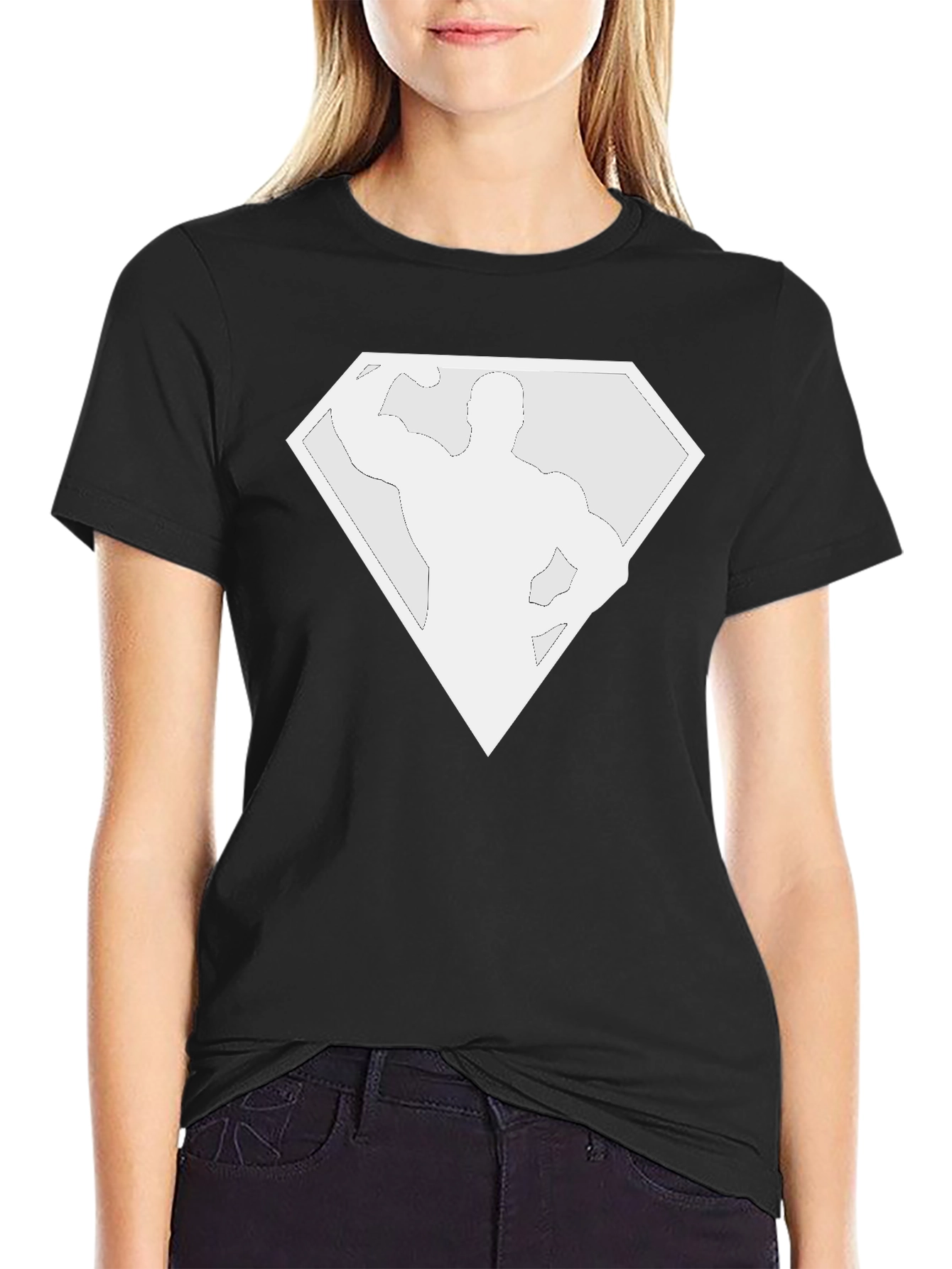 Muscle Man Black T-Shirt