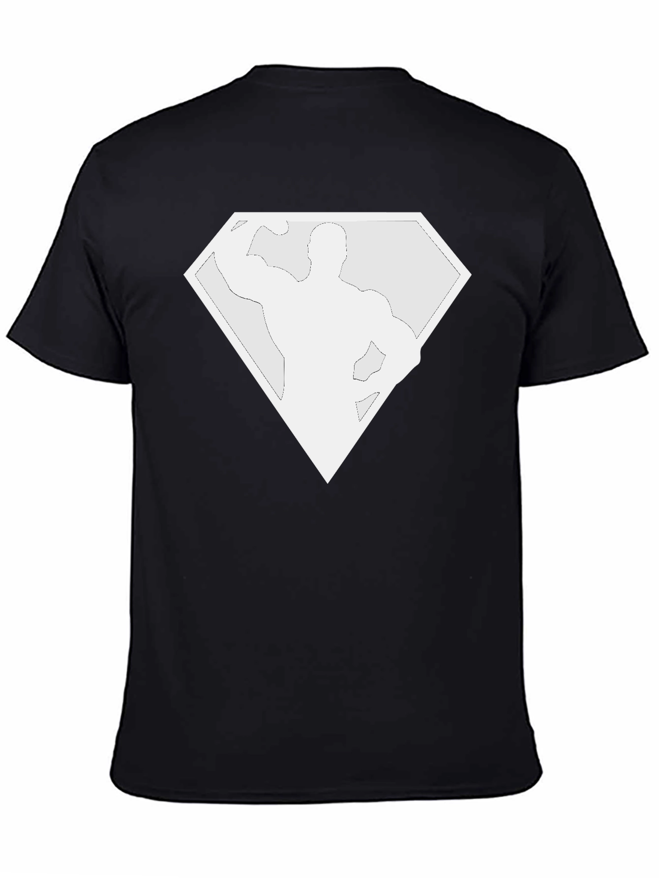 Muscle Man Black T-Shirt
