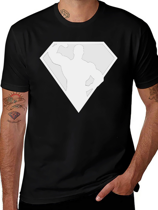 Muscle Man Black T-Shirt