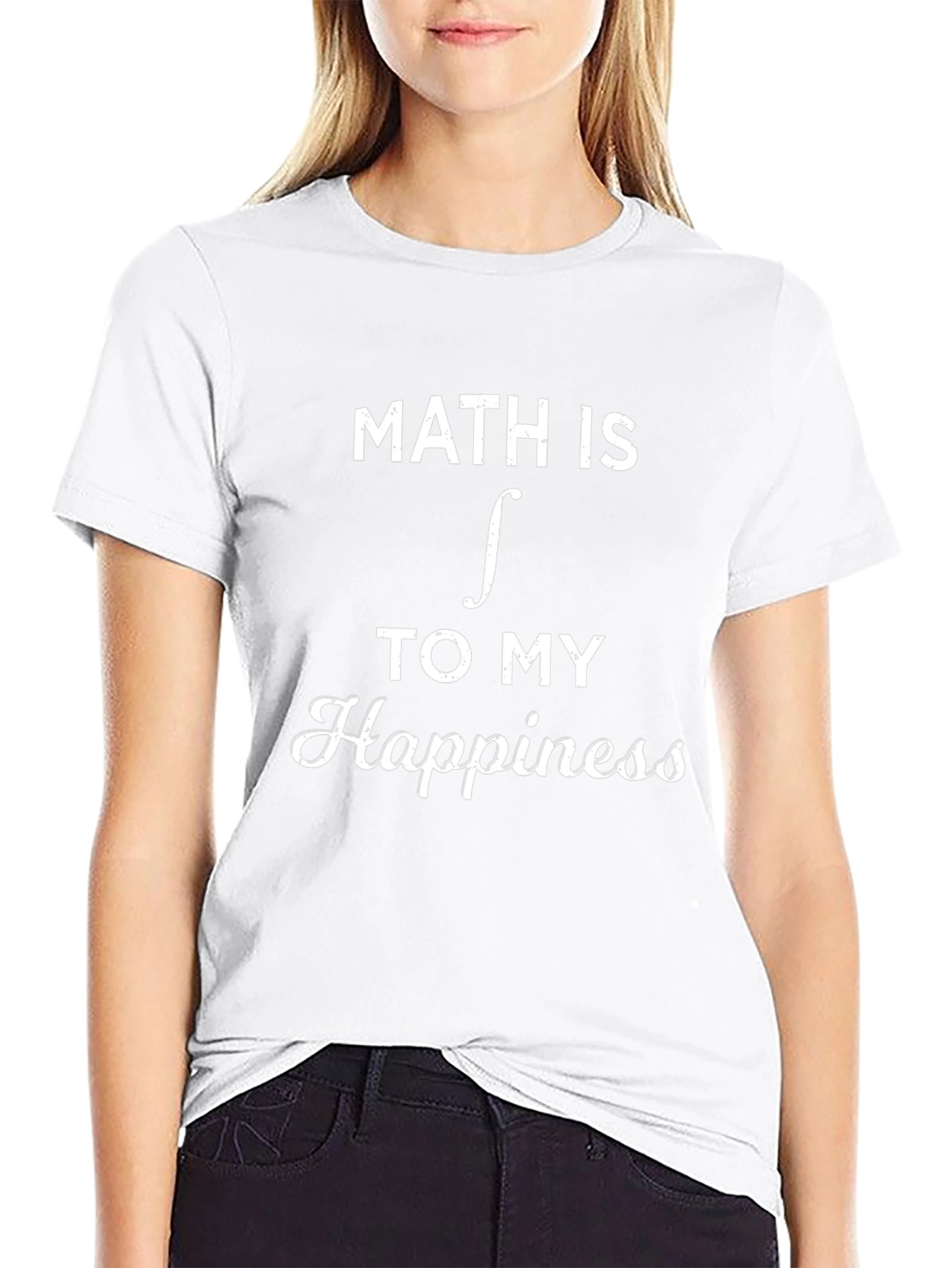 Math is Integral to Happiness Graphic T-Shirt