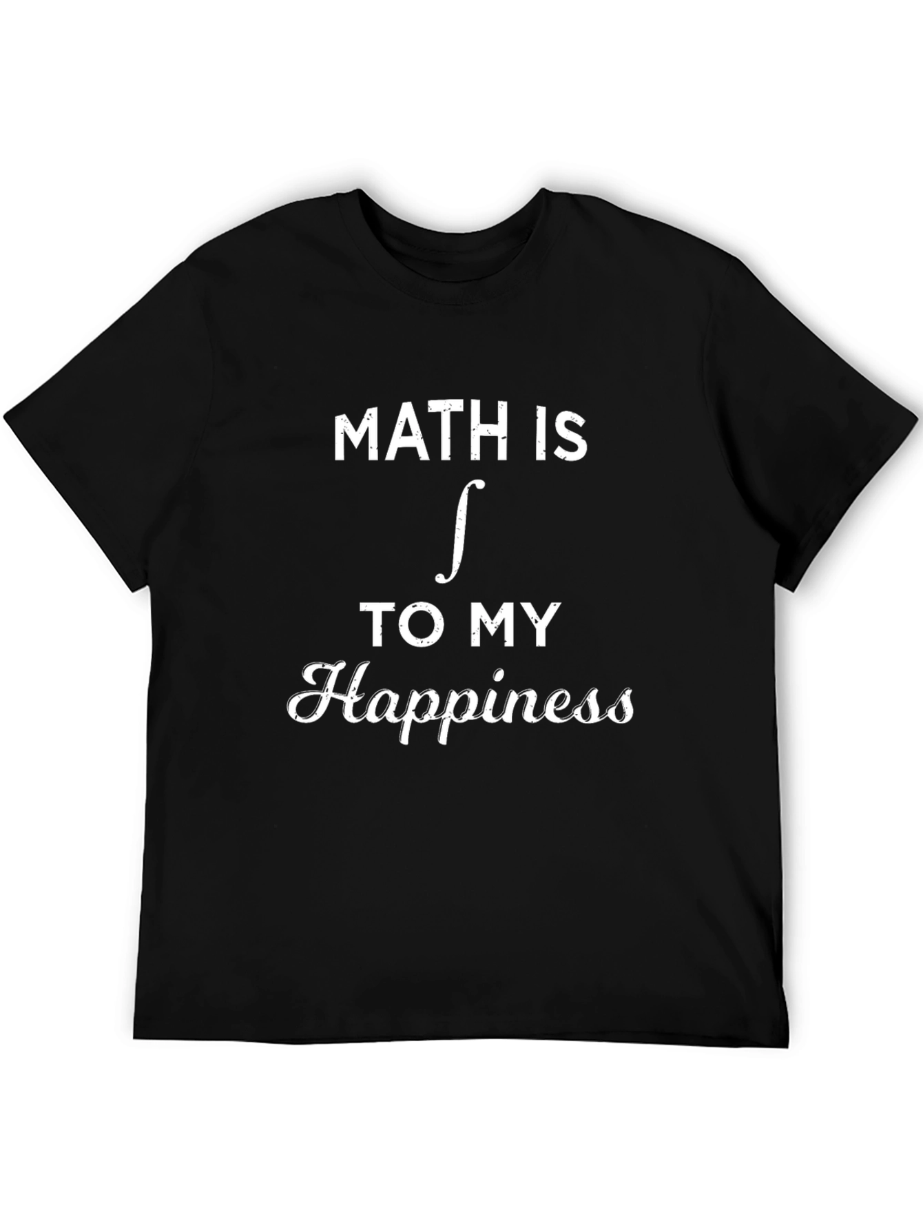 Math is Integral to Happiness Graphic T-Shirt