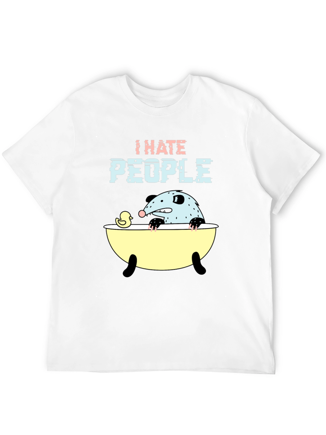 I Hate People Opossum T-Shirt