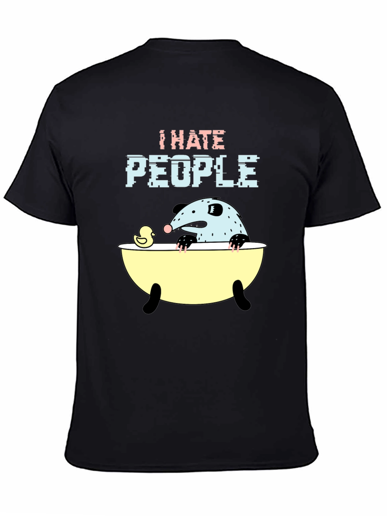 I Hate People Opossum T-Shirt