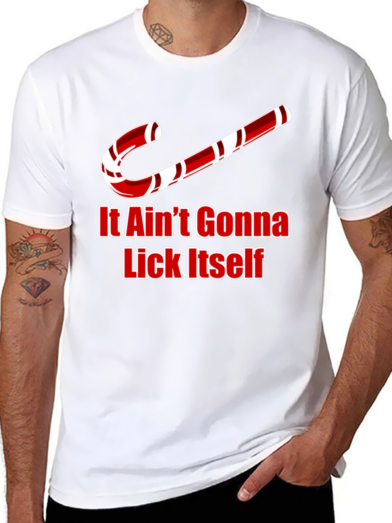 It Aint Gonna Lick Itself Christmas T-Shirt